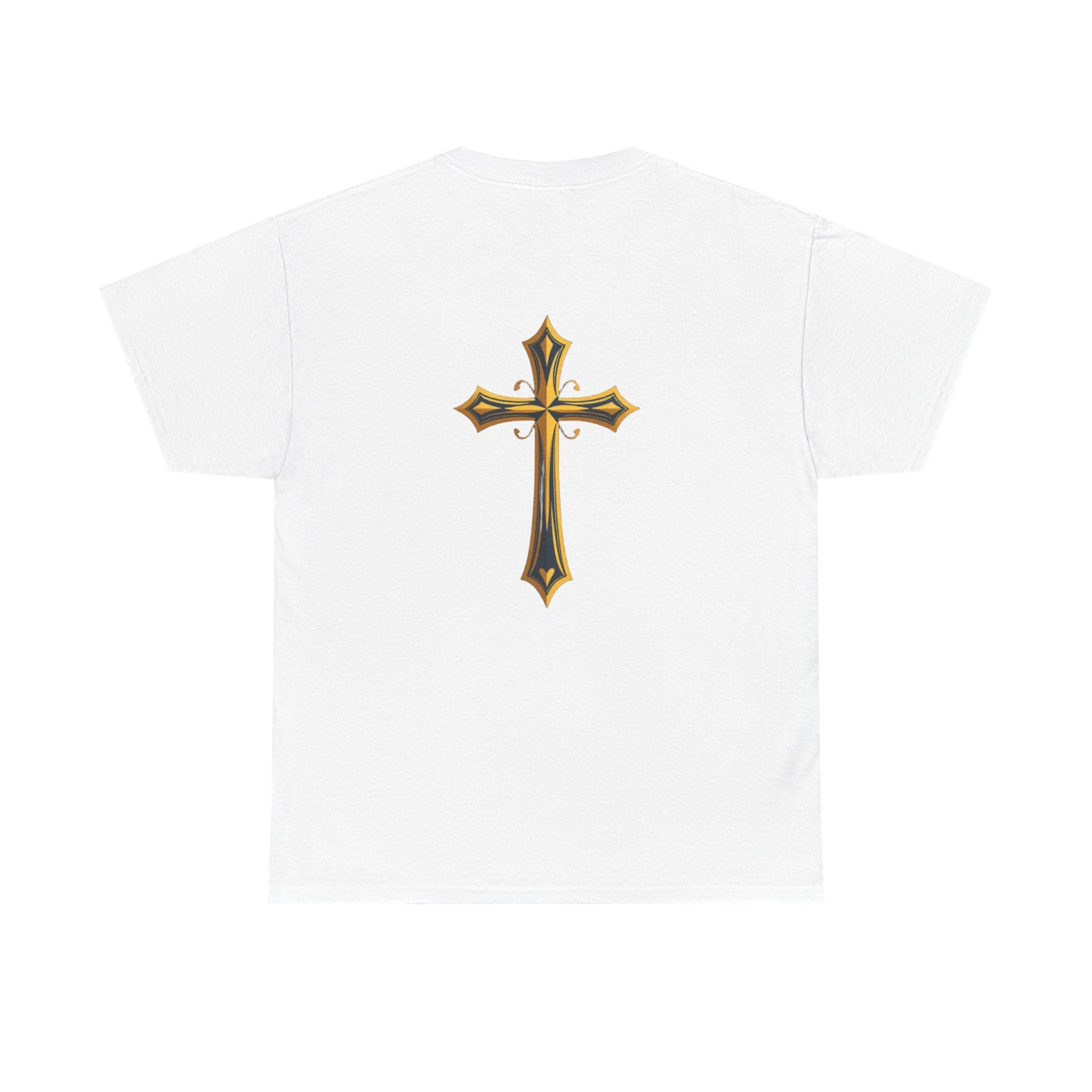 Free Prayer Cross Tee — Christian Faith Graphic T-Shirt