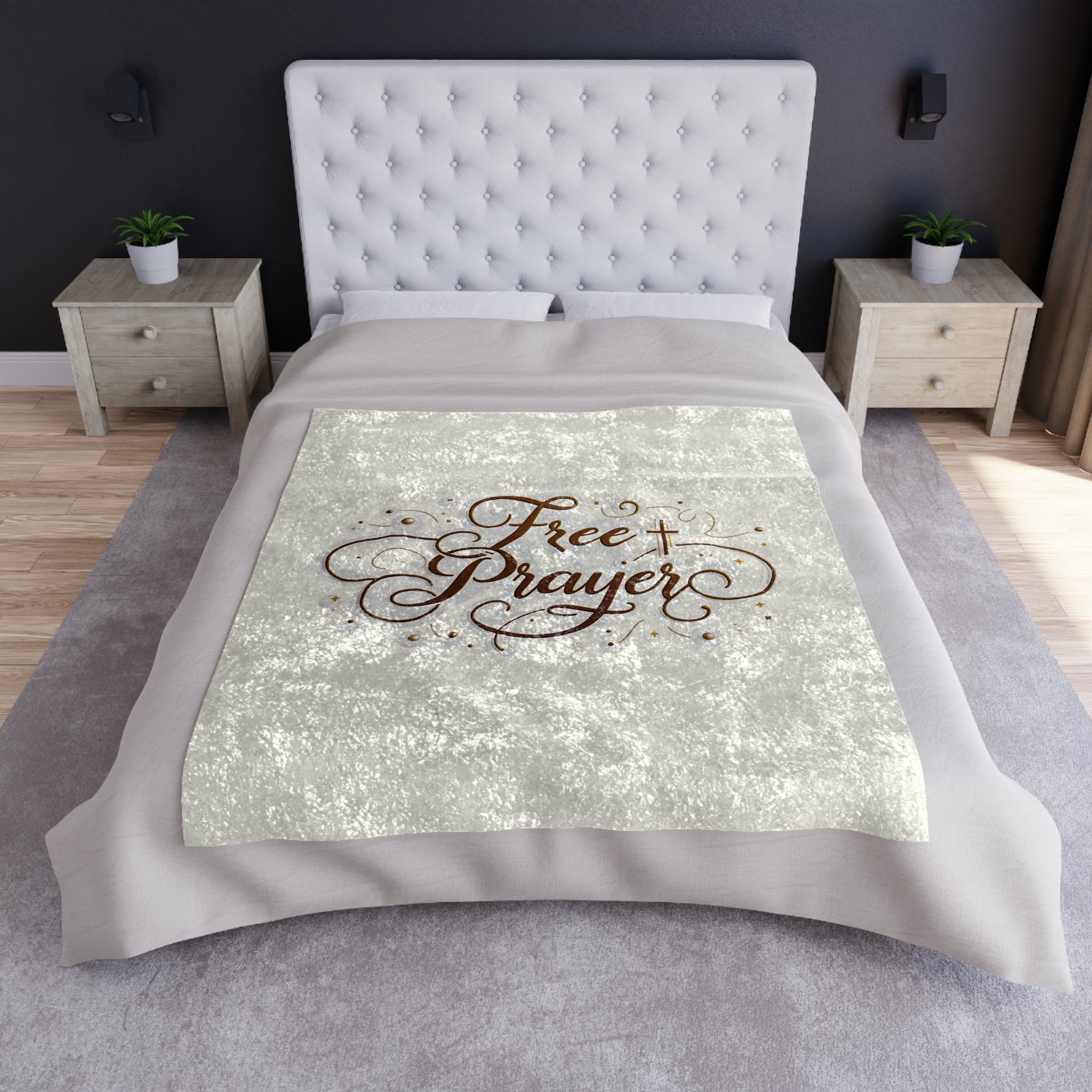 Crushed Velvet Blanket